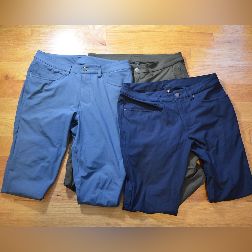 Lululemon ABC slim older gen 32x30 3pairs bundle